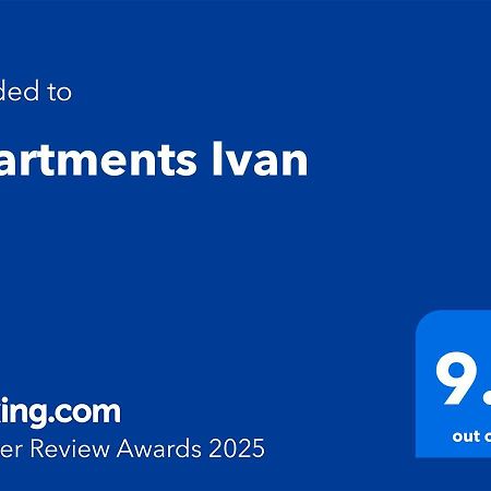 Apartments Ivan Ni Buitenkant foto